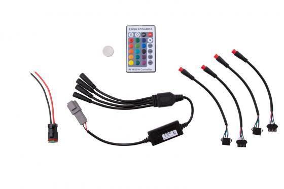 Diode Dynamics RGBW 24-KEY M8 RF Controller DD3040