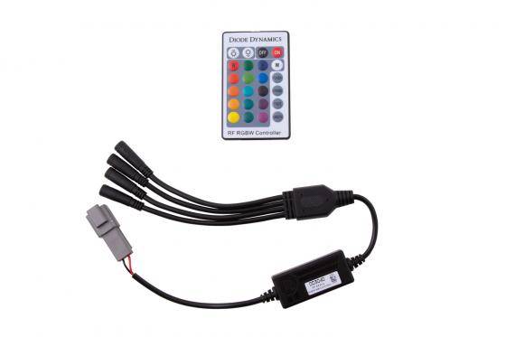 Diode Dynamics RGBW 24-KEY M8 RF Controller DD3040