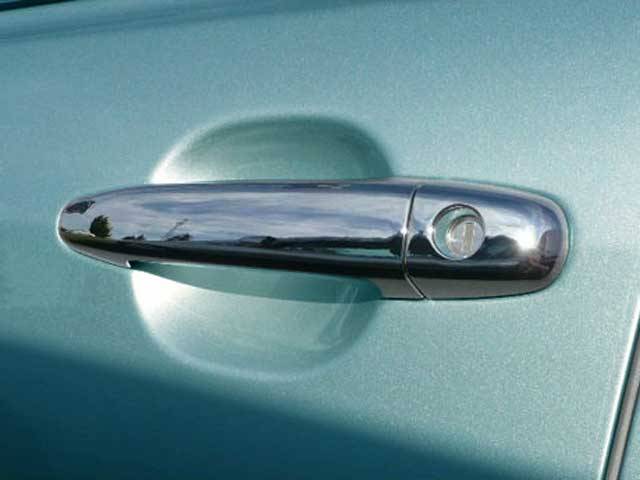 QAA 2003-2009 Toyota 4Runner 2005-2010 Avalon 2007-2011 Camry 2008-2013 Highlander 8 piece Chrome Plated ABS plastic Door Handle Cover Kit DH27130