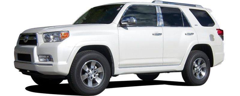 QAA 2003-2009 Toyota 4Runner 2005-2010 Avalon 2007-2011 Camry 2008-2013 Highlander 8 piece Chrome Plated ABS plastic Door Handle Cover Kit DH27130