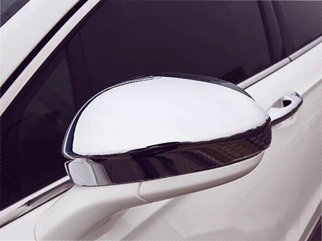 QAA 2013-2020 Ford Fusion 2 piece Chrome Plated ABS plastic Mirror Cover Set MC53390