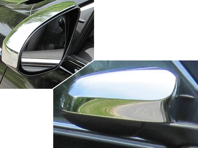 QAA 2012-2014 Toyota Camry 2 piece Chrome Plated ABS plastic Mirror Cover Set MC12130