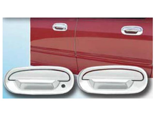 QAA 1997-2003 Ford Expedition 4 piece Chrome Plated ABS plastic Door Handle Cover Kit DH37308