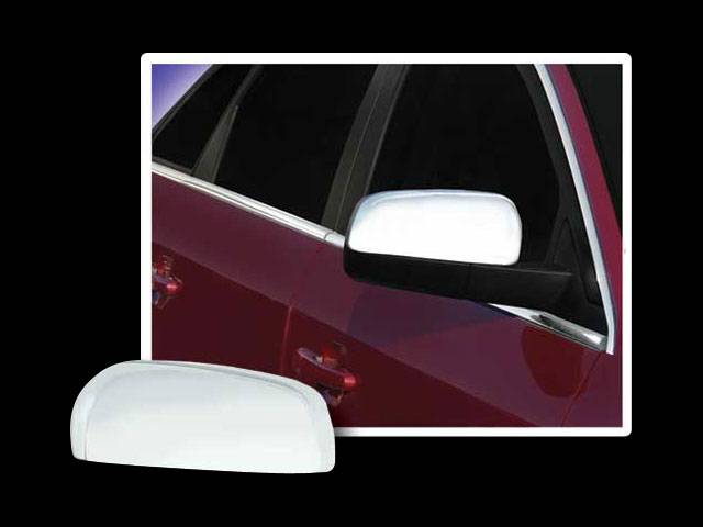 QAA 2005-2007 Ford Five Hundred Mercury Montego 2 piece Chrome Plated ABS plastic Mirror Cover Set MC45490