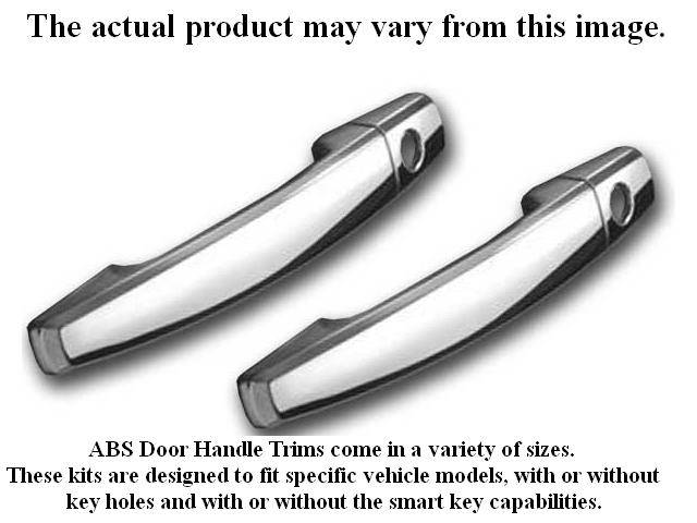 QAA 2014-2018 Chevrolet Silverado GMC Sierra 4 piece Chrome Plated ABS plastic Door Handle Cover Kit DH54181