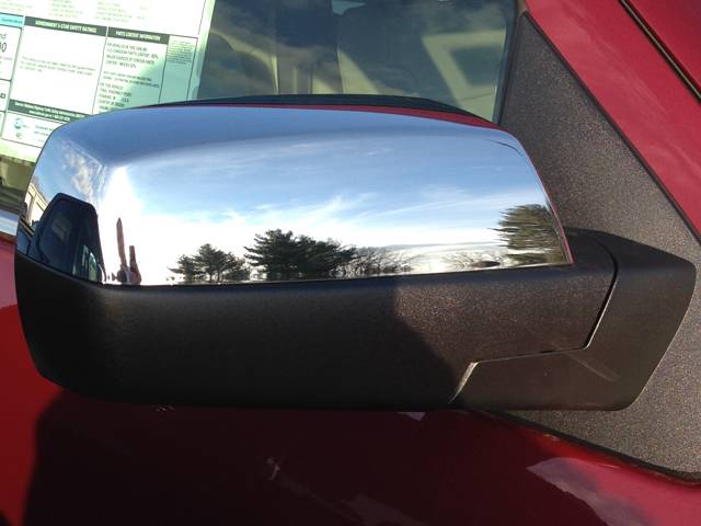 QAA 2014-2018 GMC Sierra 2014-2019 Chevrolet Silverado 1500 LD 2 piece Chrome Plated ABS plastic Mirror Cover Set MC54181