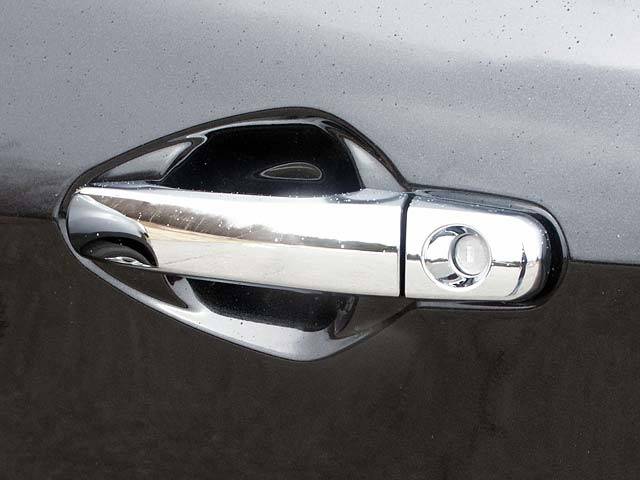 QAA 2010-2017 Chevrolet Equinox GMC Terrain 2006-2011 HHR 2008-2012 Malibu 8 piece Chrome Plated ABS plastic Door Handle Cover Kit DH48105
