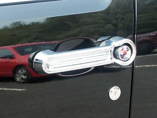 QAA 2007-2011 Dodge Nitro 2008-2009 Jeep Liberty 2007-2018 Jeep Wrangler JK 8 piece Chrome Plated ABS plastic Door Handle Cover Kit DH47940