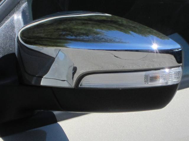 QAA 2013-2018 Ford C Max 2013-2016 Escape 2012-2016 Focus Hatchback 2015-2016 Sedan 4 2 piece Chrome Plated ABS plastic Mirror Cover Set MC53361