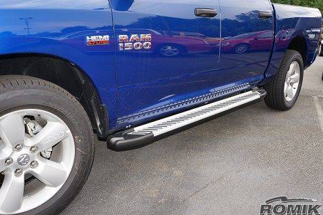 ROMIK 2009-2018 Dodge Ram Crew Cab Running Boards RAL-TS Side Steps 61342418