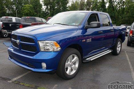 ROMIK 2009-2018 Dodge Ram Crew Cab Running Boards RAL-TS Side Steps 61342418