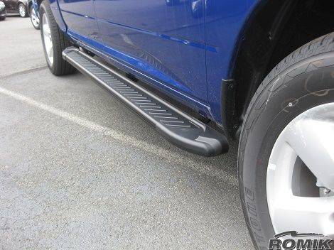 ROMIK 2009-2018 Dodge Ram Crew Cab Running Boards RAL-TB Side Steps 61342419