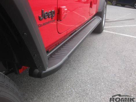 ROMIK 2020 Jeep Gladiator Running Boards RAL-TB Side Steps 61316419