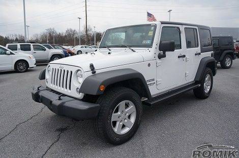 ROMIK 2007-2018 Jeep Wrangler JK SUV Running Boards Romik ROF-T Side Steps 81304419