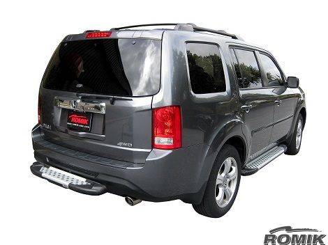 ROMIK Hitch Step 2 Inch Rear Assists RAL-S Silver 601418
