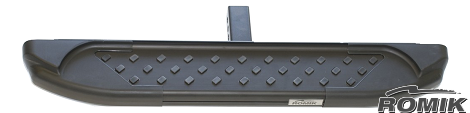 ROMIK Hitch Step 2 Inch Rear Assists RAL-B Black 601419