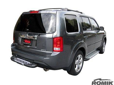 ROMIK Hitch Step 2 Inch Rear Assists RAL-TS Silver 602418
