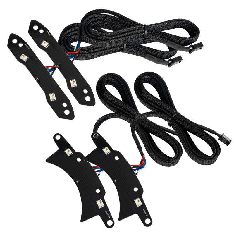 Oracle Lighting 2015-2023 Dodge Challenger Colorshift RGB+W DRL Headlight Conversion Kit 1329-330