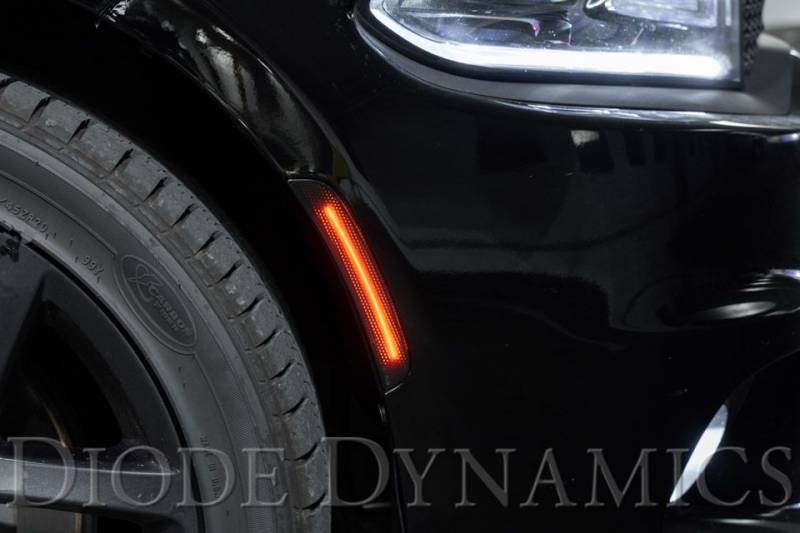 Diode Dynamics 2015-2021 Dodge Charger LED Sidemarkers Smoked Set DD5112