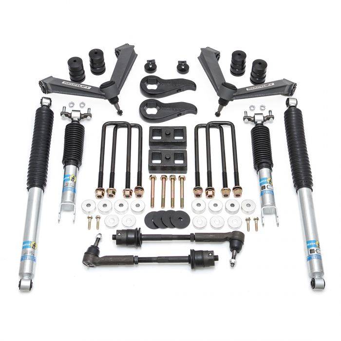 Readylift 2020-2021 Chevrolet Silverado GMC Sierra 2500HD 3500HD 3.5'' SST Lift Kit Front With 2" Rear With Fabricated Control Arms And Bilstein Shocks 69-3035