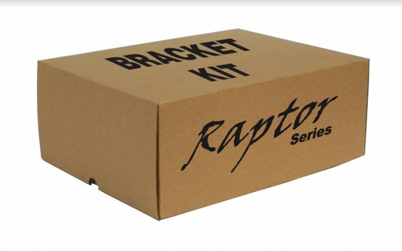 Raptor Series 2004-2020 Nissan Titan Extended Cab King Cab Crew Cab Slide Track Bracket Kit RB-0700-BK