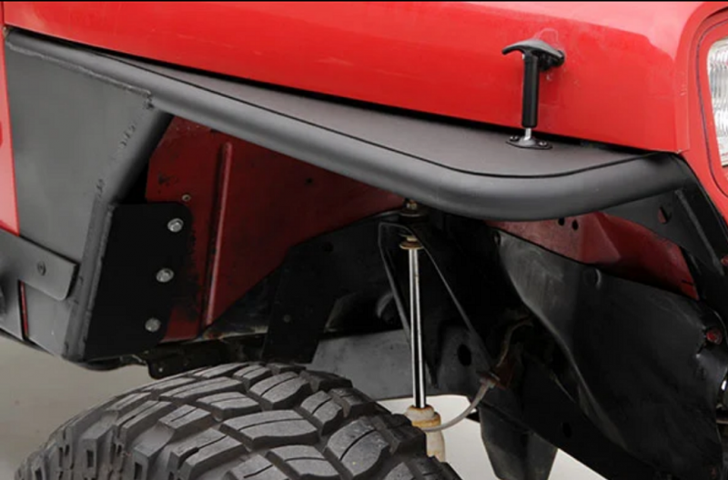 Smittybilt 1987-1995 Jeep Wrangler YJ XRC Front Tube Fenders Black Textured 76862