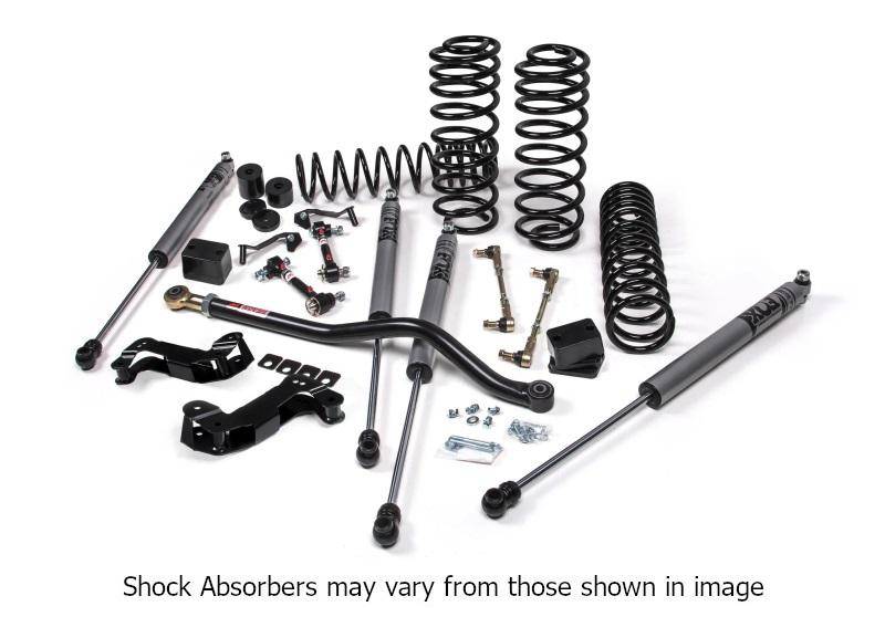 JKS 2021-2023 Jeep Wrangler JL 4 Door 4xe J-Kontrol 2" Suspension Lift Kit with Fox 2.5 IFP Performance Series Shocks JSPEC173KFP