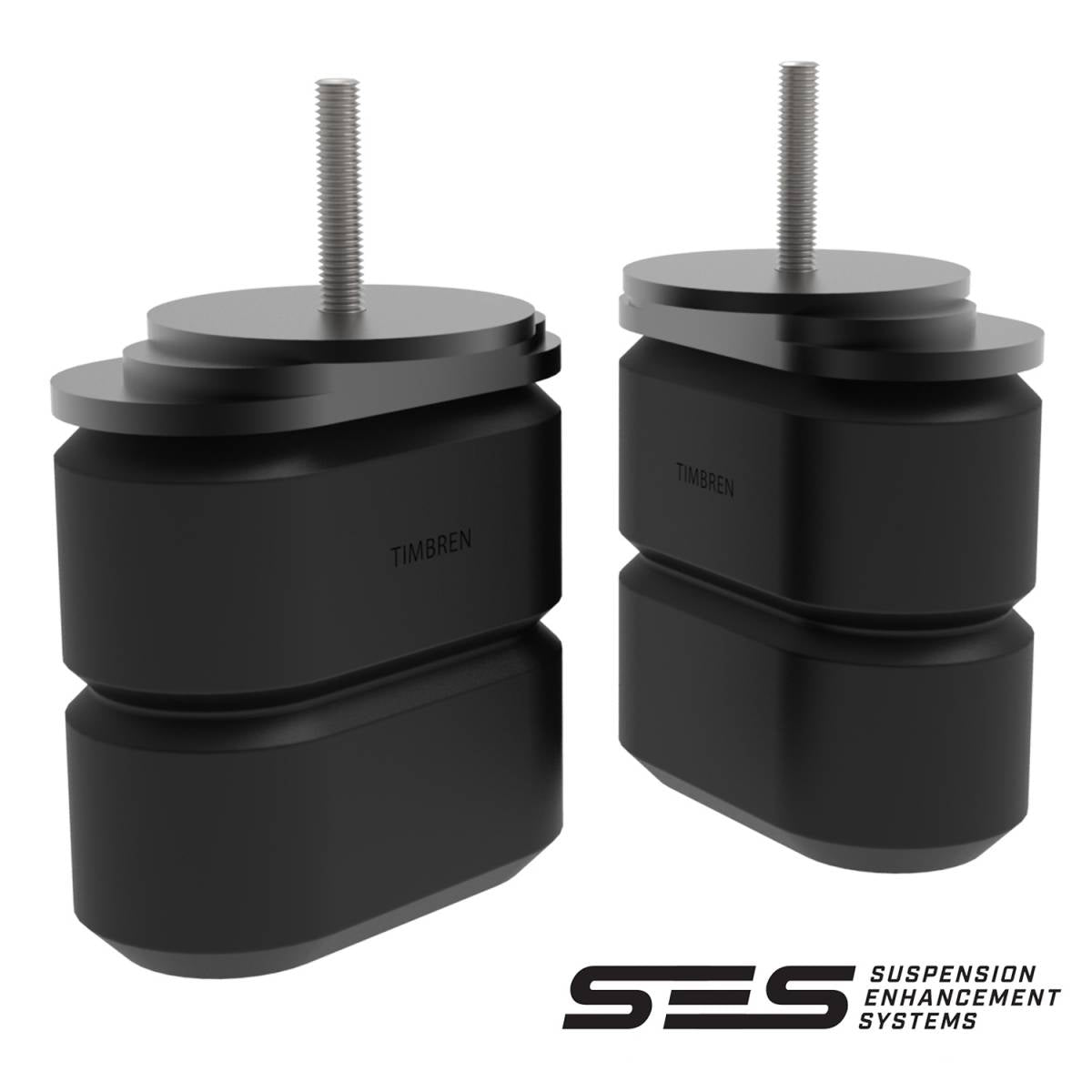 Timbren 2017-2019 Chevrolet Silverado 1500 GMC Sierra 1500 2WD 4WD Rear MagneRide SES Suspension Enhancement System Rubber Helper Spring Kit GMRCK15MR