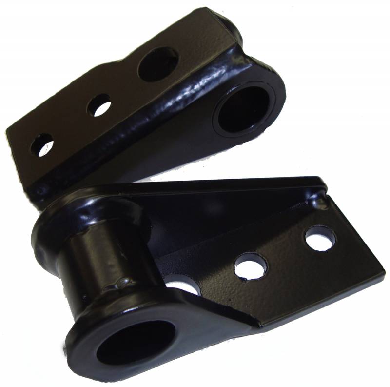 MORE 1976-1986 Jeep CJ Front Shackle Hanger Pair 7686_FSH_20_CJ