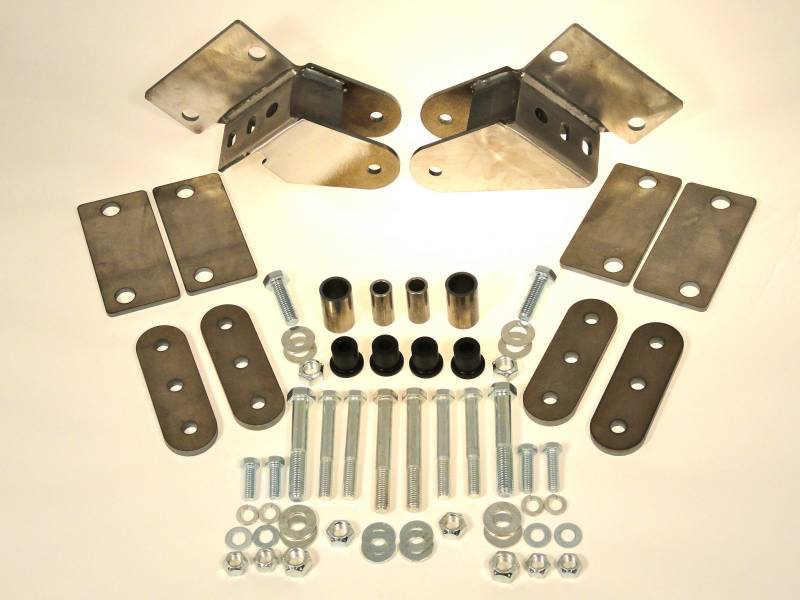 MORE 1976-1986 Jeep CJ Standard Shackle Reversal Kit 7686-1NP