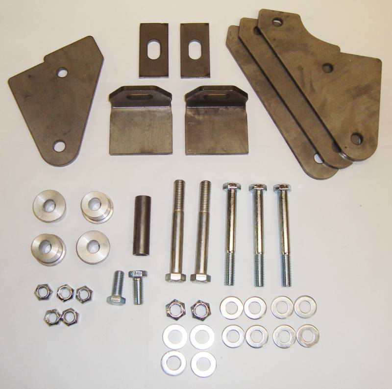 MORE 1987-1995 Jeep YJ Shackle Reversal System Kit 8795-50