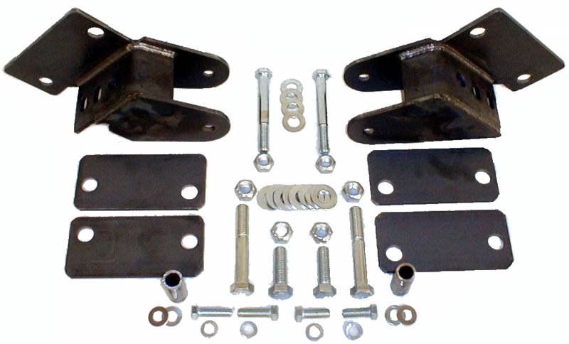 MORE 1976-1986 Jeep CJ Shackle Reversal Brackets 7686-5NP