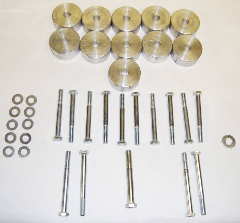 MORE 1976-1979 Jeep CJ Body Lift Kit for CJ5, CJ7 BLCJ7679