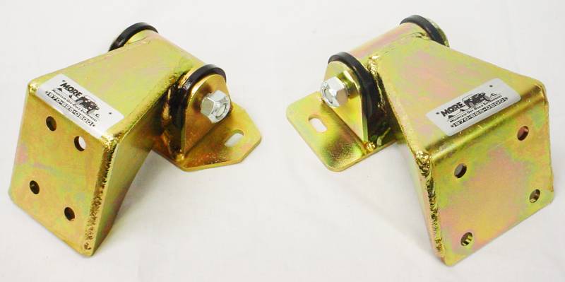 MORE 1972-1986 Jeep CJ-5 CJ-7 CJ-8 Zinc Plated Motor Mount Kit With AMC 6-cylinder 4.2L / pre-99 4.0L JM100Z