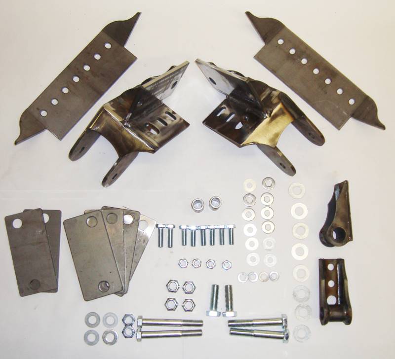 MORE 1976-1986 Jeep CJ5 CJ7 Full Width Axle Shackle Reversal System ...
