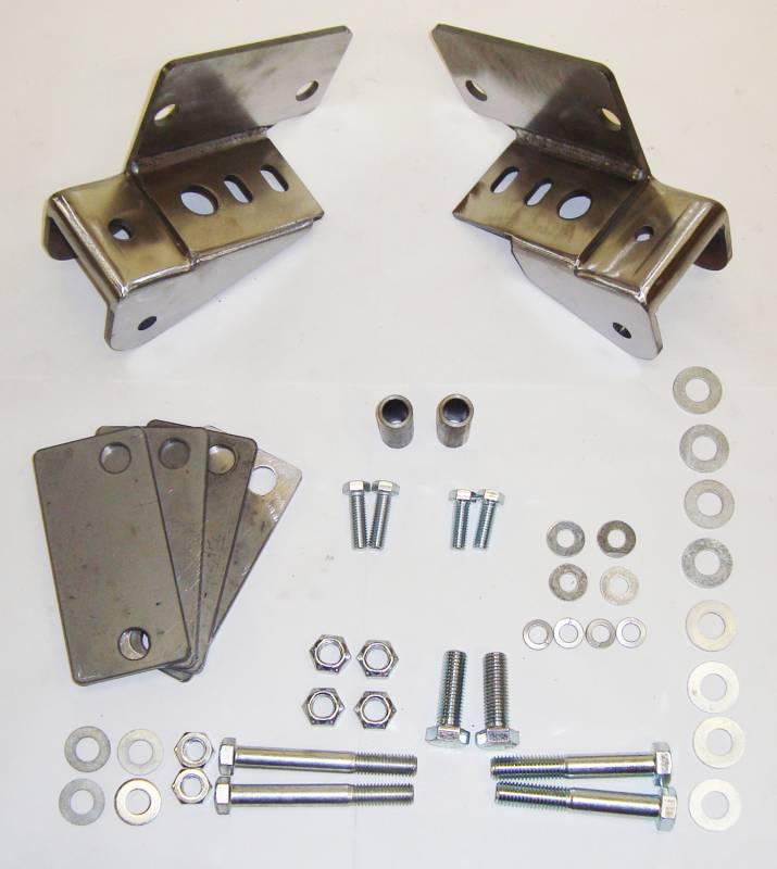MORE Shackle Reversal System 1976-1986 Jeep CJ Stubby 7686-5SBNP