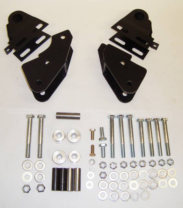 MORE 1987-1995 Jeep YJ Shackle Reversal System Stubby 8795-2SB