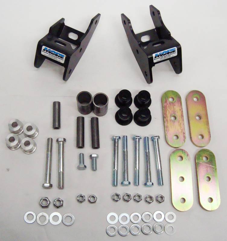 MORE 1987-1995 Jeep YJ Shackle Reversal System Stubby 8795-3SB