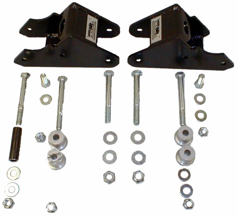 MORE 1987-1995 Jeep YJ Shackle Reversal System Front Bracket Only 8795-5