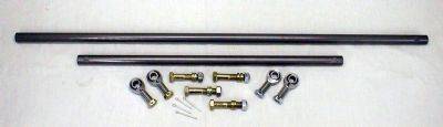 MORE 1972-1981 Jeep CJ's Tie Rod & Drag Link Zinc Plated 9928Z