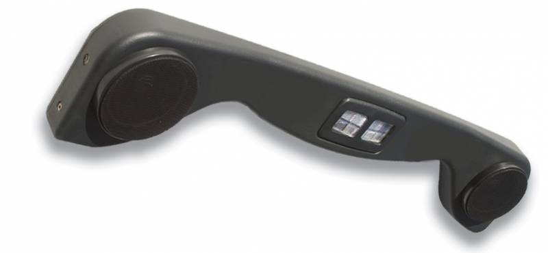 VDP 1987-2002 Jeep Wrangler YJ TJ 2 Speaker Textured Sound Bar In Black 792201