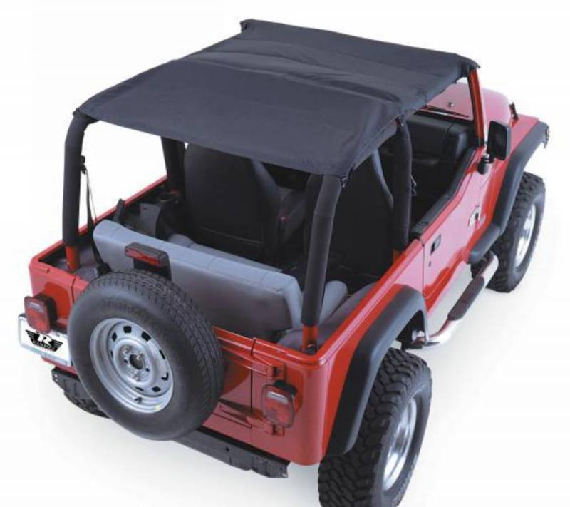 Rampage 1997-2006 Jeep Wrangler Rubicon Bikini Combo Brief And Island Topper Black Denim 94215