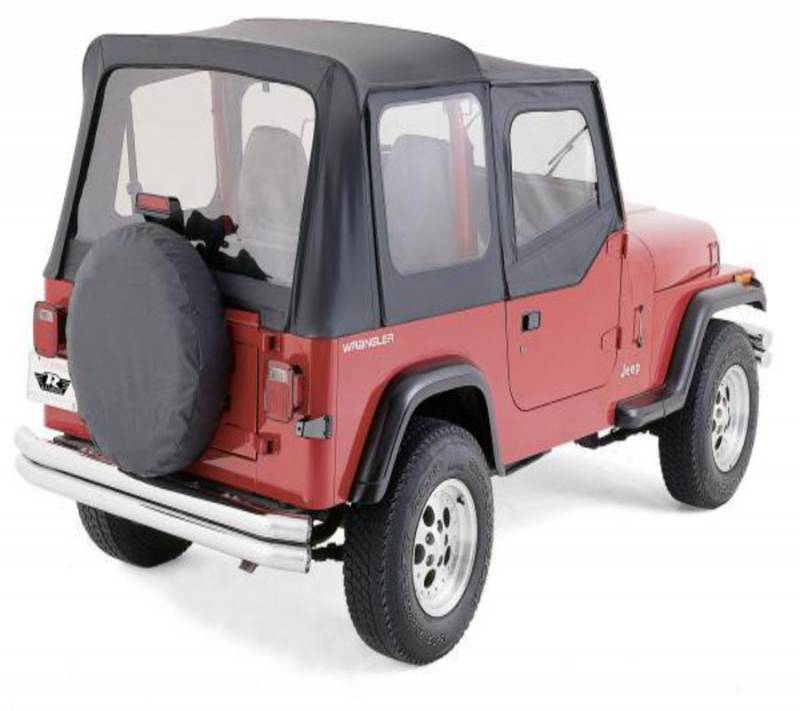 Rampage 1987-1995 Jeep Wrangler Soft Top OE Replacement With Door Skins 99615