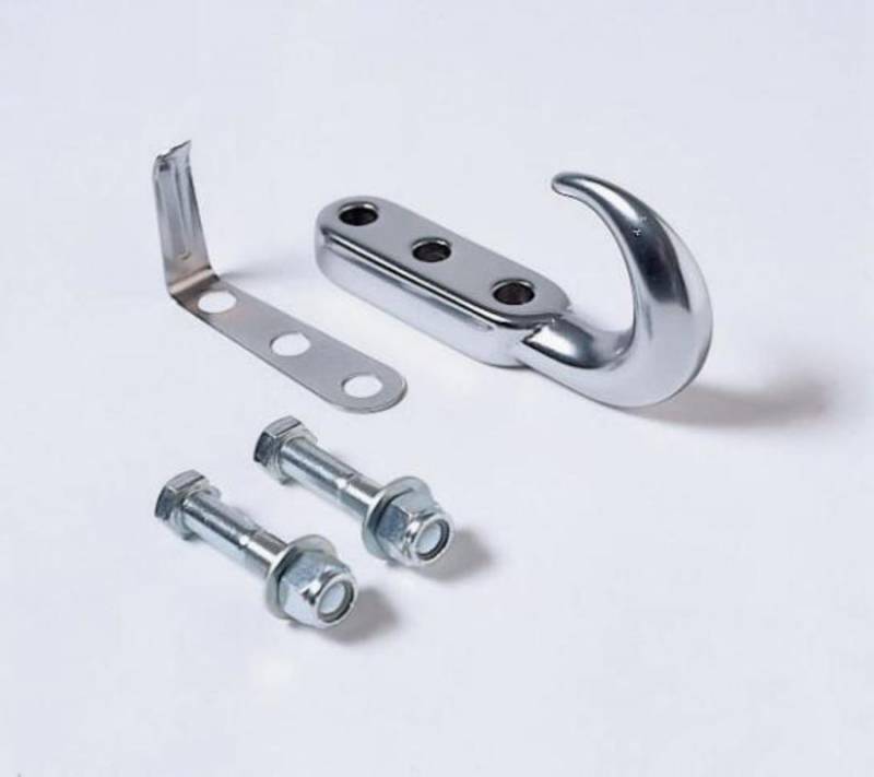 Rampage 1997-2006 Jeep Wrangler Rear Tow Hook Black 7783