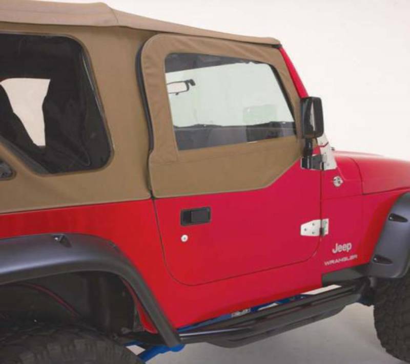 Rampage 1987-1995 Jeep Wrangler Complete Top Half Doors 68117