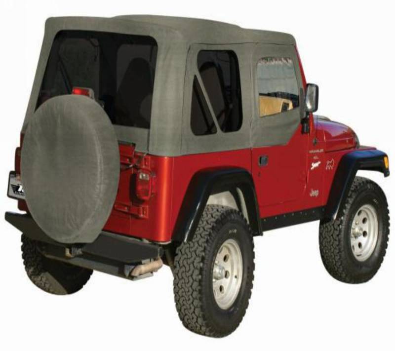 Rampage 1987-1995 Jeep Wrangler Complete Top Half Doors 68211