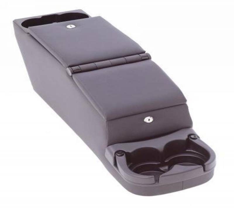 Rampage 1976-1995 Jeep Wrangler Deluxe Locking Storage Console Gray 31611