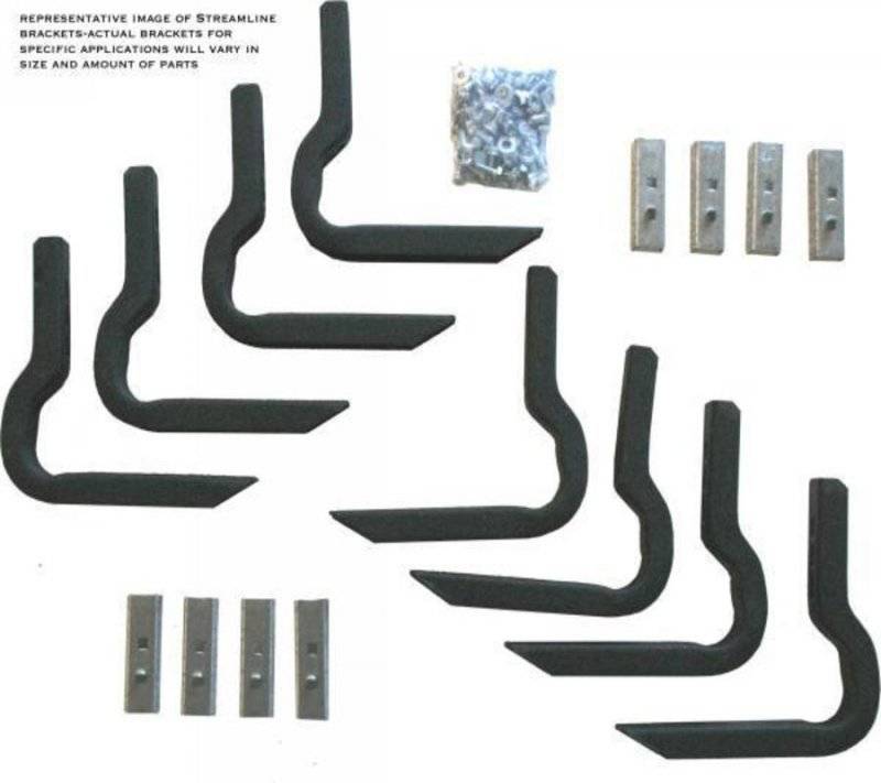 Rampage Streamline Heavy Duty Mounting Brackets Mega Cab 4 Door 14610