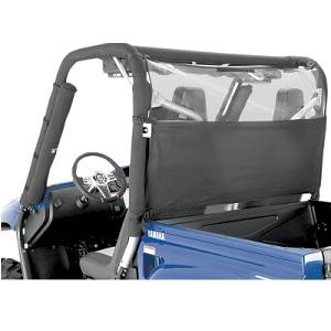 VDP Yamaha Rhino WindStopper Solid Rhino Black Nylon With Clear Rear Window 6040