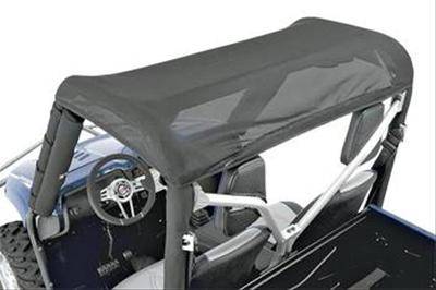 VDP Sun Screen Brief Top Black Mesh Polaris RZR Razor 7110